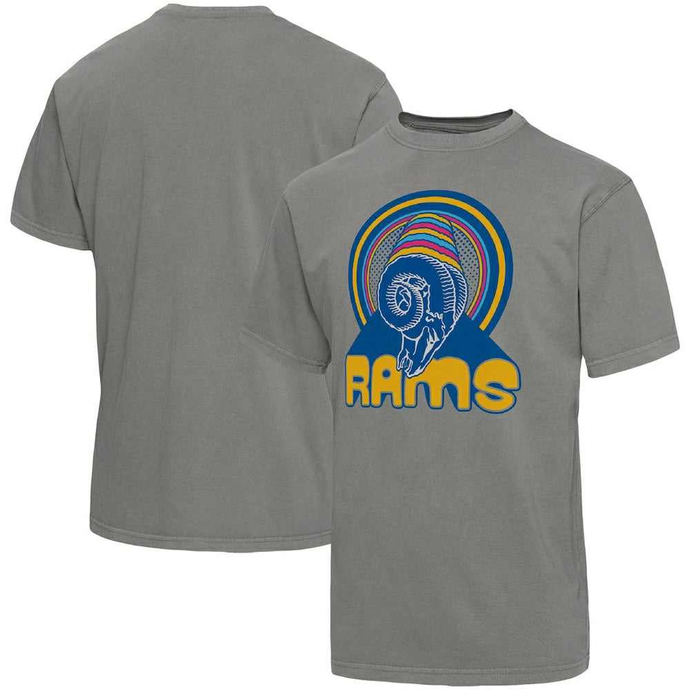 Los Angeles Rams Junk Food Wonderland Infinity Vibe T-Shirt Graphite - NFL
