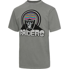 Las Vegas Raiders Junk Food Wonderland Infinity Vibe T-Shirt Graphite - NFL