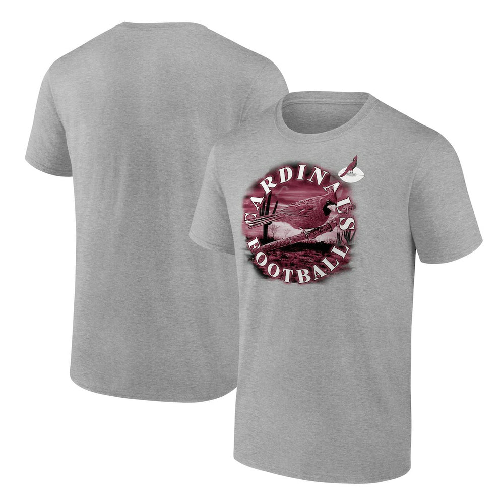 Arizona Cardinals Big & Tall Sporting Chance T-Shirt Heathered Gray - Fanatics