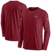 Arizona Cardinals Sideline Lockup Performance Pullover Sweatshirt Cardinal - Nike