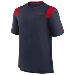 New England Patriots Sideline Tonal Logo Performance Player T-Shirt Navy - Nike