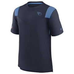 Tennessee Titans Sideline Tonal Logo Performance Player T-Shirt Navy - Nike