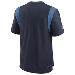 Tennessee Titans Sideline Tonal Logo Performance Player T-Shirt Navy - Nike