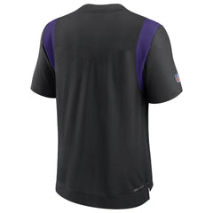 Minnesota Vikings Sideline Tonal Logo Performance Player T-Shirt Black - Nike