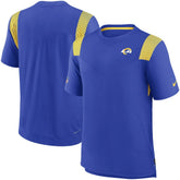 Los Angeles Rams Sideline Tonal Logo Performance Player T-Shirt Royal - Nike