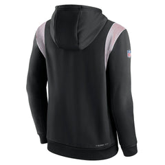 Atlanta Falcons Sideline Athletic Stack Performance Pullover Hoodie Black - Nike