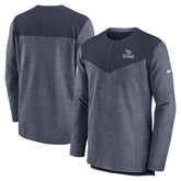Tennessee Titans Sideline Lockup Performance Quarter-Zip Top Navy - Nike