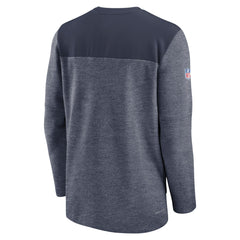 Tennessee Titans Sideline Lockup Performance Quarter-Zip Top Navy - Nike