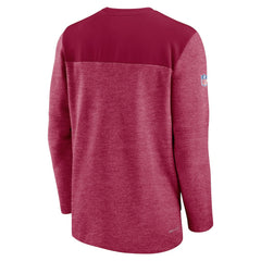 Washington Commanders Sideline Lockup Performance Quarter-Zip Top Burgundy - Nike