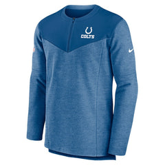 Indianapolis Colts Sideline Lockup Performance Quarter-Zip Top Royal - Nike