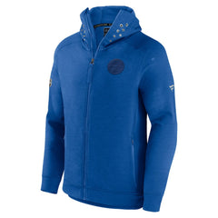 New York Islanders - Fanatics Authentic Pro Road Tech Lightweight Full-Zip Hoodie Jacket Heather Royal