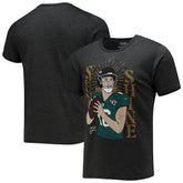 Trevor Lawrence Jacksonville Jaguars Majestic Threads Tri-Blend Player Graphic T-Shirt Black - NFL