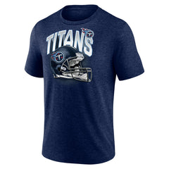 Tennessee Titans End Around Tri-Blend T-Shirt Heathered Navy - Fanatics