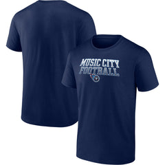 Tennessee Titans Heavy Hitter T-Shirt Navy - Fanatics