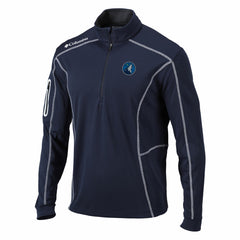 Columbia - Minnesota Timberwolves Shotgun Quarter-Zip Pullover Jacket - Navy