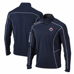 Columbia - Washington Wizards Shotgun Quarter-Zip Pullover Jacket - Navy