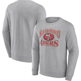 San Francisco 49ers Playability Pullover Sweatshirt Heathered Charcoal - Fanatics