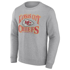 Kansas City Chiefs Playability Pullover Sweatshirt Heathered Charcoal - Fanatics