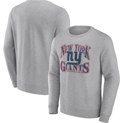 New York Giants Playability Pullover Sweatshirt Heathered Charcoal - Fanatics