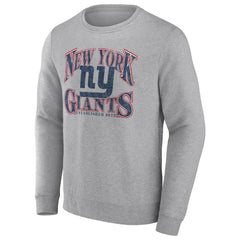 New York Giants Playability Pullover Sweatshirt Heathered Charcoal - Fanatics