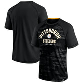 Pittsburgh Steelers Hail Mary Raglan T-Shirt Black - Fanatics