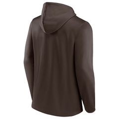 Cleveland Browns Ball Carrier Full-Zip Hoodie Brown/Orange - Fanatics