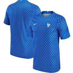 Nike France Women's National Team 2021/22 Pre-Match Top - Blue