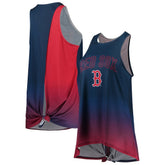 Boston Red Sox FOCO Women's Gradient Tie-Back Racerback Tank Top discount