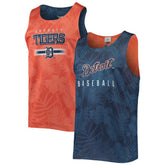 Detroit Tigers FOCO Floral Reversible Mesh Tank Top for sale