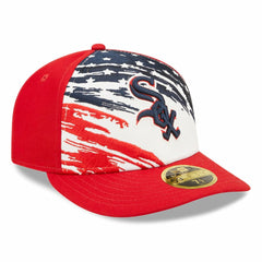 Chicago White Sox New Era 2022 4th of July Low Profile 59FIFTY Fitted Hat Lifestyle