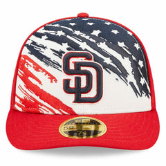 San Diego Padres New Era 2022 4th of July Low Profile 59FIFTY Fitted Hat Online