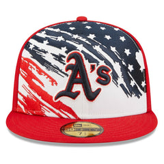 Athletics New Era 2022 4th of July On-Field 59FIFTY Fitted Hat Clearance
