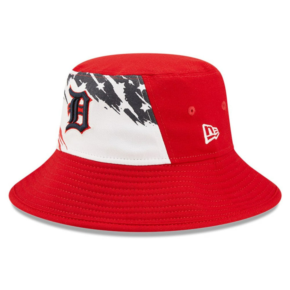 Detroit Tigers New Era 2022 4th of July Bucket Hat Clearance
