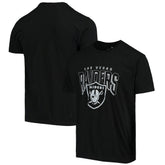 Las Vegas Raiders Junk Food Bold Logo T-Shirt Black - NFL