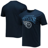 Tennessee Titans Junk Food Bold Logo T-Shirt Navy - NFL