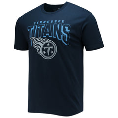 Tennessee Titans Junk Food Bold Logo T-Shirt Navy - NFL