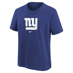 New York Giants Preschool Team Wordmark T-Shirt Royal - Nike