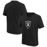 Las Vegas Raiders Preschool Team Wordmark T-Shirt Black - Nike