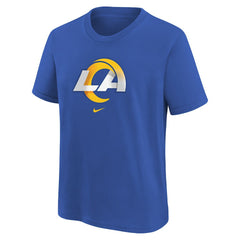 Los Angeles Rams Preschool Team Wordmark T-Shirt Royal - Nike