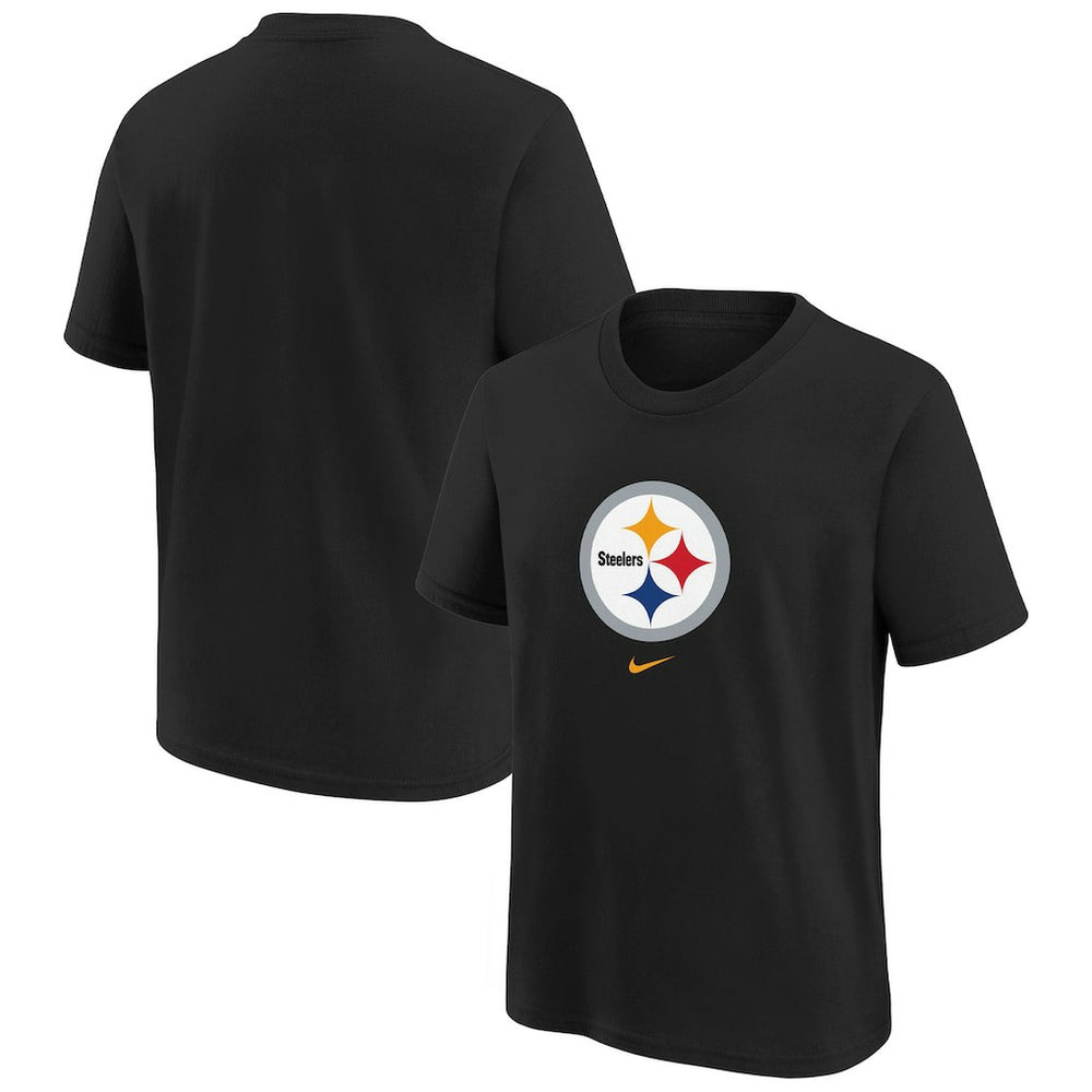 Pittsburgh Steelers Preschool Team Wordmark T-Shirt Black - Nike