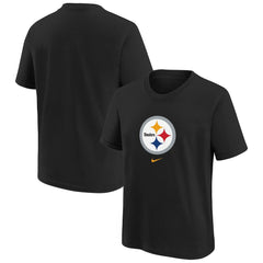 Pittsburgh Steelers Preschool Team Wordmark T-Shirt Black - Nike