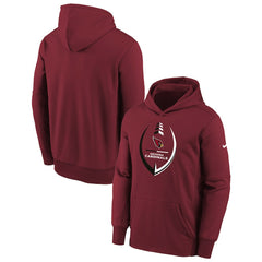 Arizona Cardinals Youth Icon Performance Pullover Hoodie Cardinal - Nike