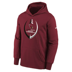 Arizona Cardinals Youth Icon Performance Pullover Hoodie Cardinal - Nike