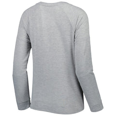 Washington Commanders Juniors All Striped Up Raglan Long Sleeve T-Shirt Heathered Gray - NFL
