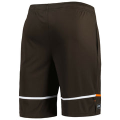 Cleveland Browns New Era Combine Authentic Rusher Training Shorts Brown - NFL