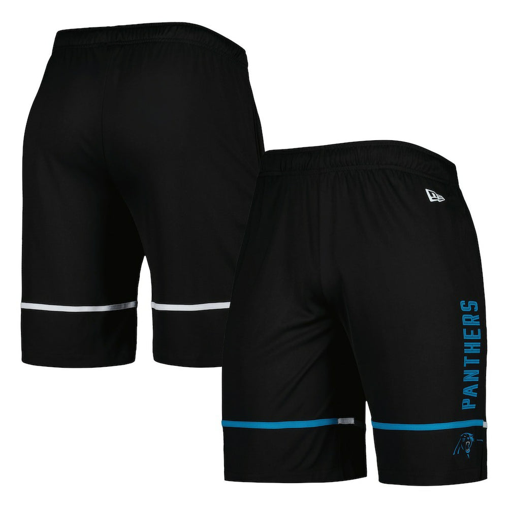 Carolina Panthers New Era Combine Authentic Rusher Training Shorts Black - NFL