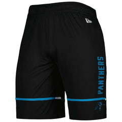 Carolina Panthers New Era Combine Authentic Rusher Training Shorts Black - NFL