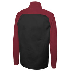 Arizona Cardinals New Era Combine Authentic O-Line Raglan Half-Zip Jacket Black - NFL