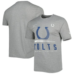 Indianapolis Colts New Era Combine Authentic Red Zone T-Shirt Heathered Gray - NFL