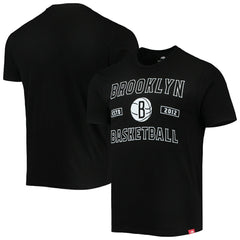 NBA - Brooklyn Nets Sportiqe Tri-Blend T-Shirt - Black